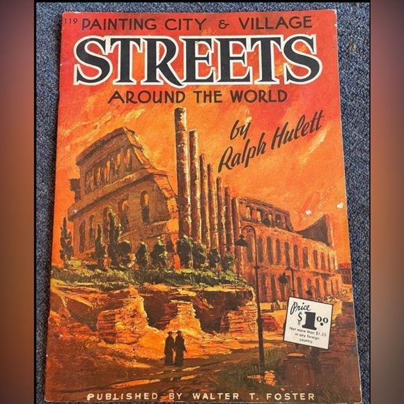 Walter Foster Art Book / Painting Streets around the World - Picture 1 of 4